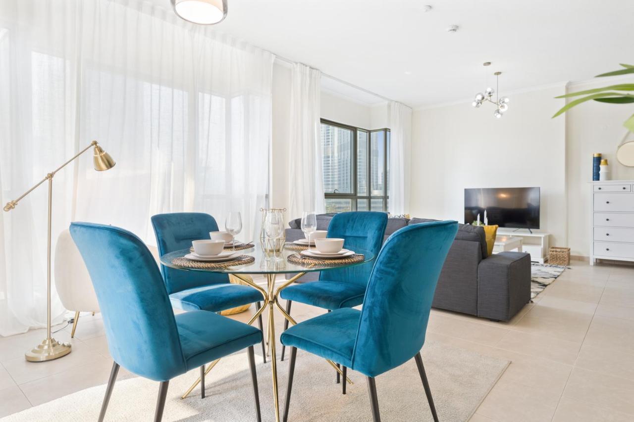 Stylish Apartment With Partial Burj Khalifa View Dubaï Extérieur photo